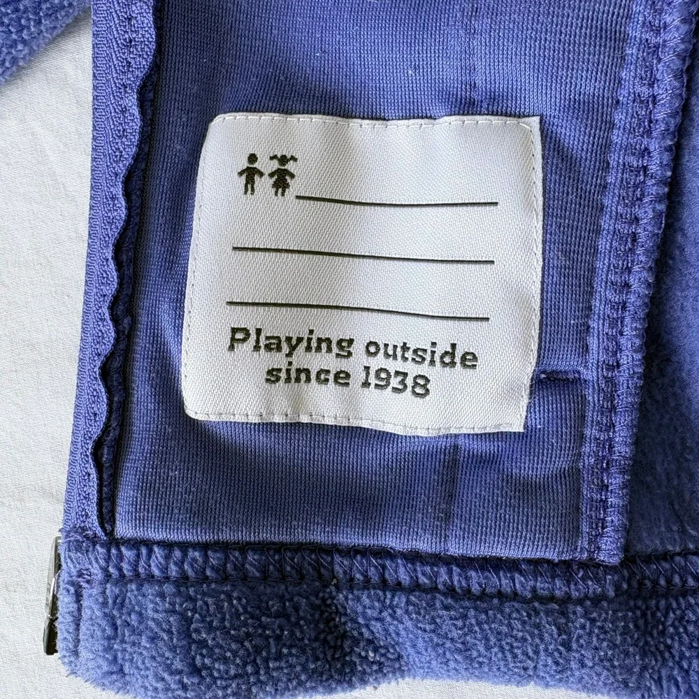 Columbia Benton Springs Full Zip Fleece Jacket Blue 12-18 Months Baby Toddler